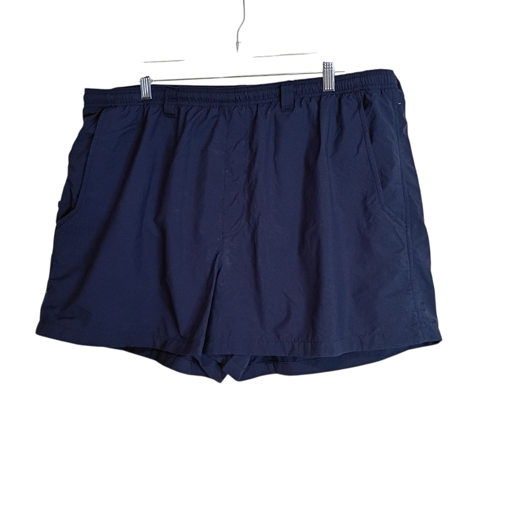 Columbia - PFG Navy Blue Men's Athletic Shorts - Size XXL